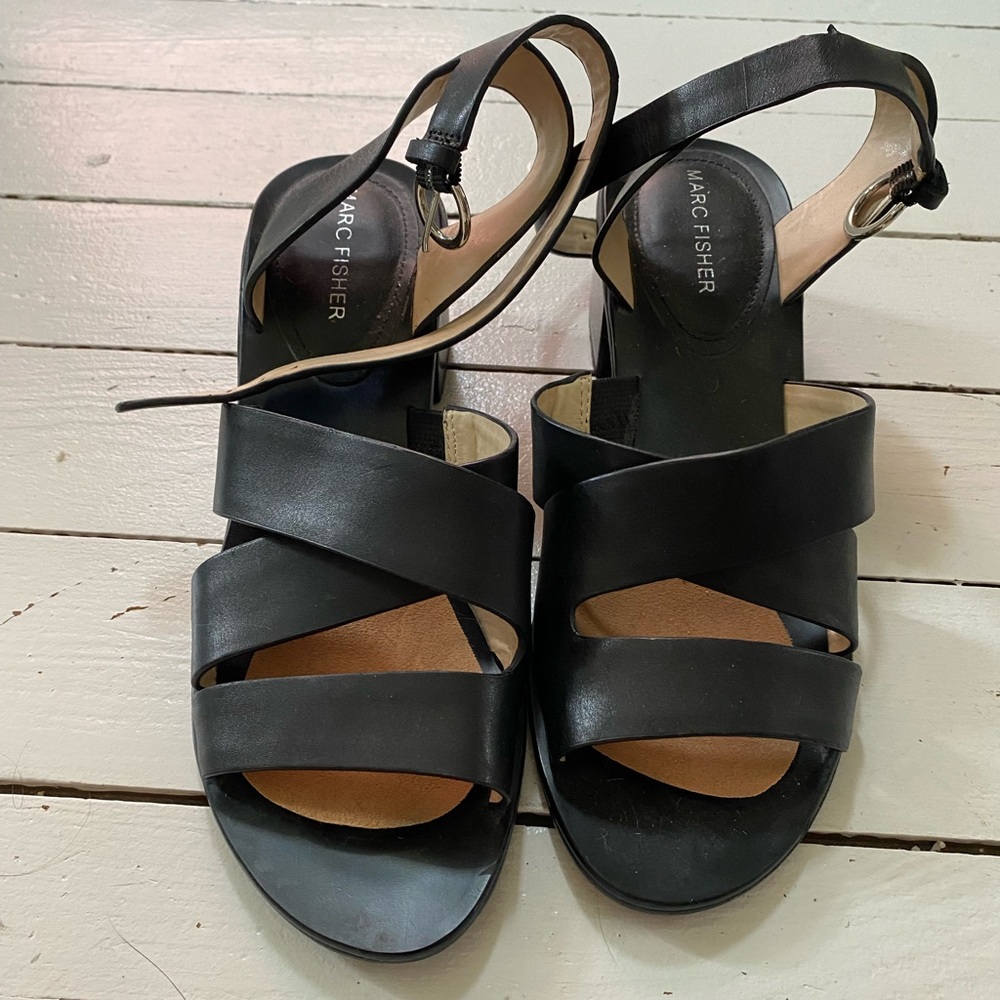 Marc Fisher Black Heels Women’s US Size 8.5